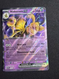 Alakazam ex 050 Promo Scarlet & Violet Pokemon Near Mint - Image 1