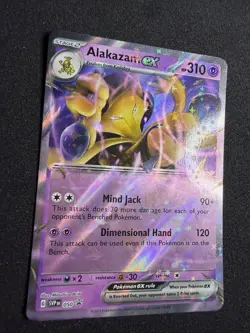 Alakazam ex 050 Promo Scarlet & Violet Pokemon Near Mint - Image 2