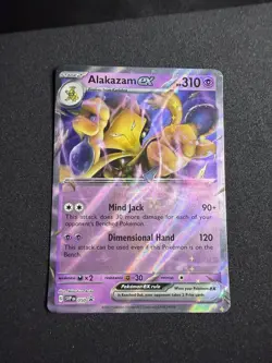 Alakazam ex 050 Promo Scarlet & Violet Pokemon Near Mint - Image 3