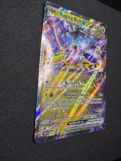 Pokemon Raging Bolt ex Promo Sv: Scarlet & Violet Holo SVP 045 240 HP EX Basic - Image 3