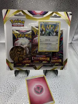 Pokemon TCG: Sword & Shield - Lost Origin Blister Pack - 3 Booster Packs #2 820650850608 - Image 1