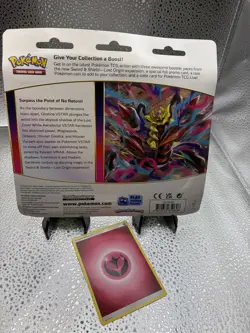 Pokemon TCG: Sword & Shield - Lost Origin Blister Pack - 3 Booster Packs #2 820650850608 - Image 2