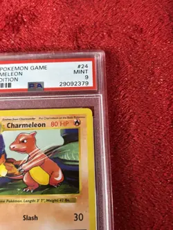 Pokemon PSA 9 1st Edition Charmeleon 024/102 Base Set (Shadowless) - Image 2