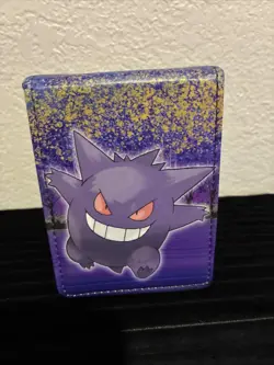 Ultra Pro Pokemon TCG Gengar Gallery Series Haunted Hollow Alcove Flip Deck Box - Image 1