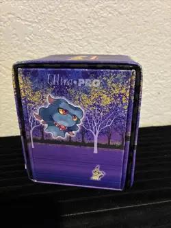 Ultra Pro Pokemon TCG Gengar Gallery Series Haunted Hollow Alcove Flip Deck Box - Image 2