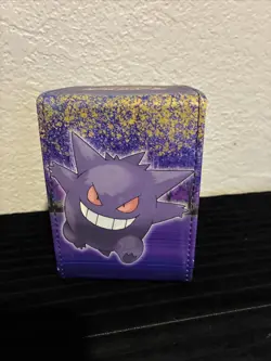 Ultra Pro Pokemon TCG Gengar Gallery Series Haunted Hollow Alcove Flip Deck Box - Image 3