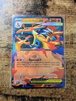 Mega Charizard Y ex #030 Mega Evolutions Tin Black Star Promo Rare Pokemon NM-MT - Image 1