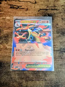Mega Charizard Y ex #030 Mega Evolutions Tin Black Star Promo Rare Pokemon NM-MT - Image 3
