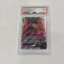 Zamazenta V Pokemon Sword And Shield Crown Zenith GG54 NM PSA 9 - Image 1
