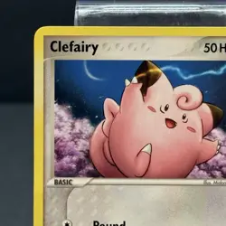 Pokemon Clefairy 53/115 Unseen Forces Regular Non Holo LP - Image 2