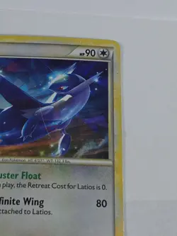 Pokemon TCG Latios HGSS11/25 HGSS Black Star Promos Holo Bleed NM Cracked Ice - Image 3