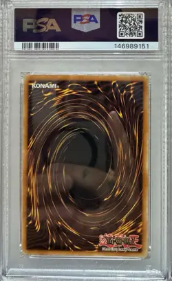 2002 Yu-Gi-Oh! Promo Red Eyes Black Dragon BPT-005 Reverse Foil Error (PSA 3) - Image 2