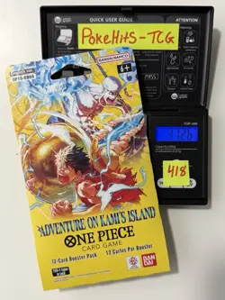 (HEAVY)🔥One Piece Adventure On Kami’s Island OP15-EB04 Sleeved Booster Pack - Image 1