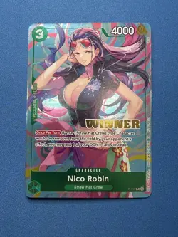 One Piece Nico Robin Heroines Battle Winner Stamp P-111 - Image 1