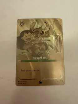 Disney Lorcana: You Came Back 213/204 Enchanted Azurite Sea NM/M - Image 1