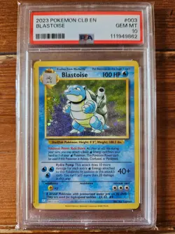 PSA 10 GEM MINT Blastoise TCG CLASSIC COLLECTION CLB 003 HOLO RARE Pokemon - Image 1