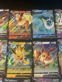 Pokemon TCG Eevee Evolutions V Promo Card Lot Sword & Shield Promo 15 Cards - Image 4