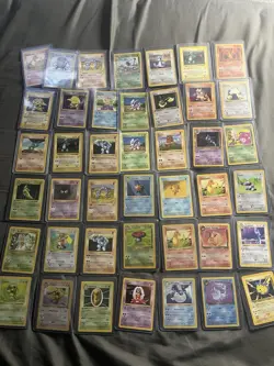 Pokemon Vintage & Modern Card Lot - Base Set, Team Rocket, GX, Holo, Charizard - Image 1