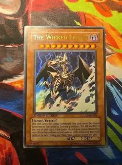 Yu-Gi-Oh! The Wicked Eraser Limited Edition - Rare Shonen Jump Promo Card - Image 1