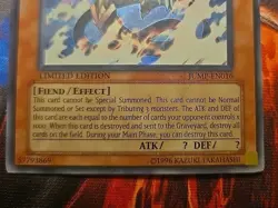 Yu-Gi-Oh! The Wicked Eraser Limited Edition - Rare Shonen Jump Promo Card - Image 3
