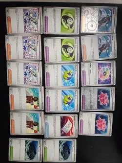 Surging Sparks Support And Item Cards Lot Of 17 - Image 1