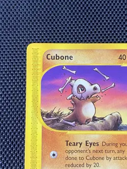 Cubone 72/147 Aquapolis Pokemon Card Common e-Reader WOTC Vintage LP/NM - Image 2