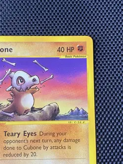 Cubone 72/147 Aquapolis Pokemon Card Common e-Reader WOTC Vintage LP/NM - Image 3