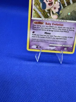 Mime Jr. DP22 Diamond & Pearl Black Star Promo Holo Pokemon Card LP - Image 3