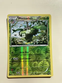 Wormadam 3/124 - Reverse Holo - Fates Collide Pokemon Card - Image 1