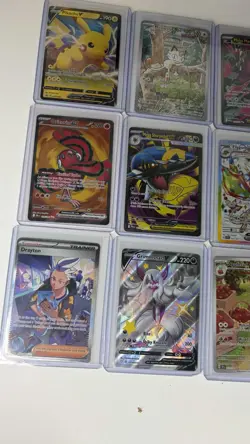 (15x) Card lot Pokemon TCG Illustration Rare Pikachu Meowth Drayton Oricorio - Image 5