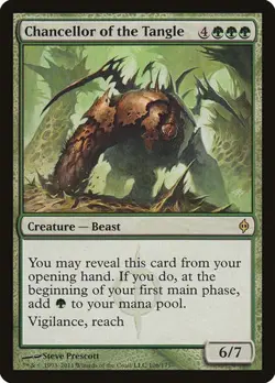 Chancellor of the Tangle [New Phyrexia] Foil Near Mint - Image 1