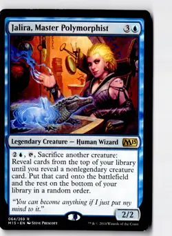 Jalira, Master Polymorphist 64 Rare Magic 2015 (M15) Magic: The Gathering LP - Image 1