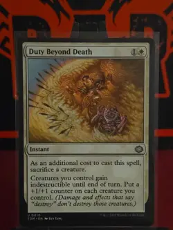 Duty Beyond Death TDM Tarkir Dragonstorm MTG 10 UNCOMMON NM Unplayed - Image 1