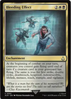 Bleeding Effect U Universes Beyond: Assassin's Creed 51 NM MTG - Image 1