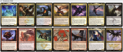 The Ur-Dragon ULTIMATE Dragon Magic: the Gathering MTG Custom Commander Deck - Image 3