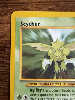 Pokemon Scyther TCG Neo Destiny Card 55/105 Unlimited Uncommon - Image 5