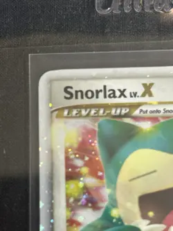 Pokemon TCG Snorlax LV.X Rising Rivals Holo Card 111/111 LIGHT PLAY & GRADEABLE - Image 2
