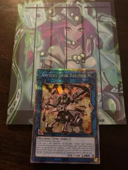 Yugioh 1x Ancient Gear Ballista Quarter Century QCR RA03-EN046 1st Ed NM - Image 1