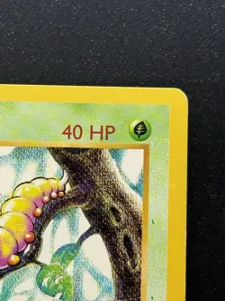 Known Factory ERROR Extra Ink 1999 Pokemon Weedle Shadowless MP Super Rare Find - Image 3