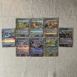 🐱🐱Pokemon Eeveelution ex Lot 8 Cards Eevee Umbreon Jolteon NM Japanese - Image 1