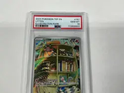 Pokemon Litten Temporal Forces Illustration Rare #167 PSA 10 Gem Mint - Image 3