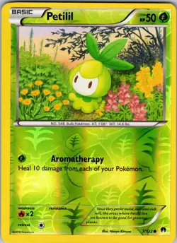 Petilil 7/122 XY - BREAKpoint Pokemon TCG LP-NM - Image 1