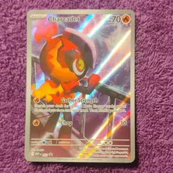 Pokemon TCG Charcadet 022 MEP Promo Holo Basic Flame 70 HP Nintendo 2025 - Image 1