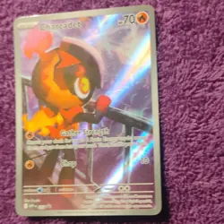 Pokemon TCG Charcadet 022 MEP Promo Holo Basic Flame 70 HP Nintendo 2025 - Image 2