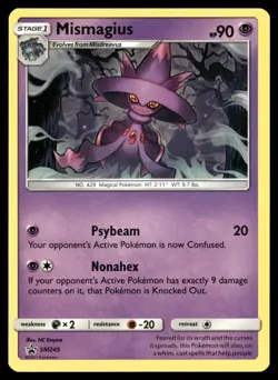 Mismagius - SM245 SM245 Promo Sun & Moon Promo Pokemon Near Mint - Image 1