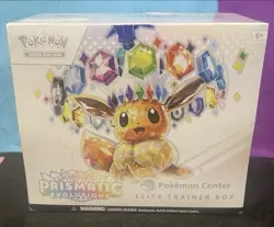 ⭐Pokemon Prismatic Evolutions Pokemon Center Sealed ETB Elite Trainer Box⭐ - Image 1