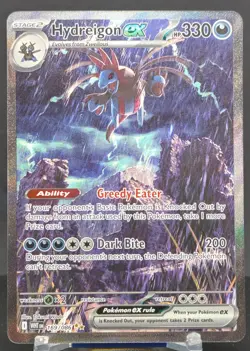 Pokemon Hydreigon ex #169/086 English White Flare Full Art SIR - Image 1