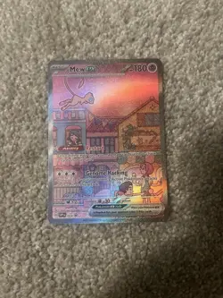 Pokemon Mew EX SVP 053 NM PSA 10 contender - Image 1