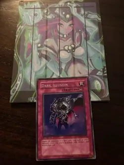Yugioh 1x Dark Illusion PTDN-EN071 Rare 1st Edition LP-NM - Image 1