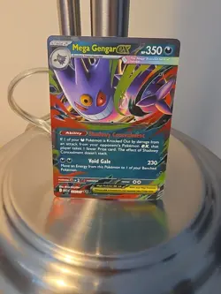 2025 Pokemon Mega Gengar Ex Phantasmal Flames #056 - Image 1